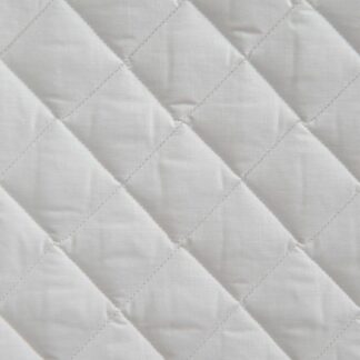 Madrasskydd väv vit